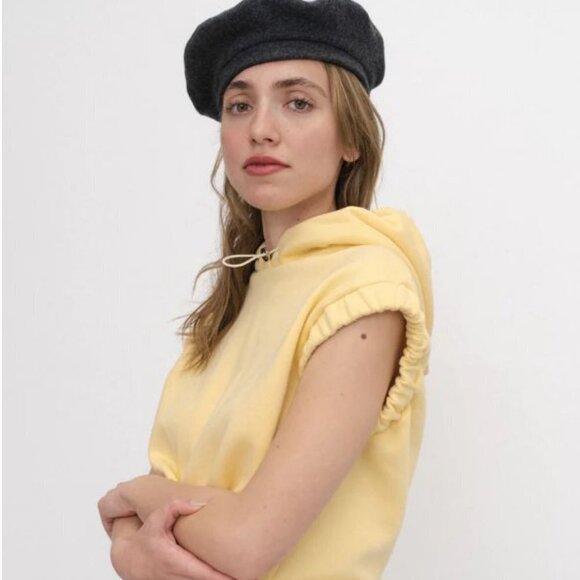 🍉2/40🍉Vintage 🇬🇧 100% Wool Made in Cumberland England The World's Best Beret - Picture 5 of 16